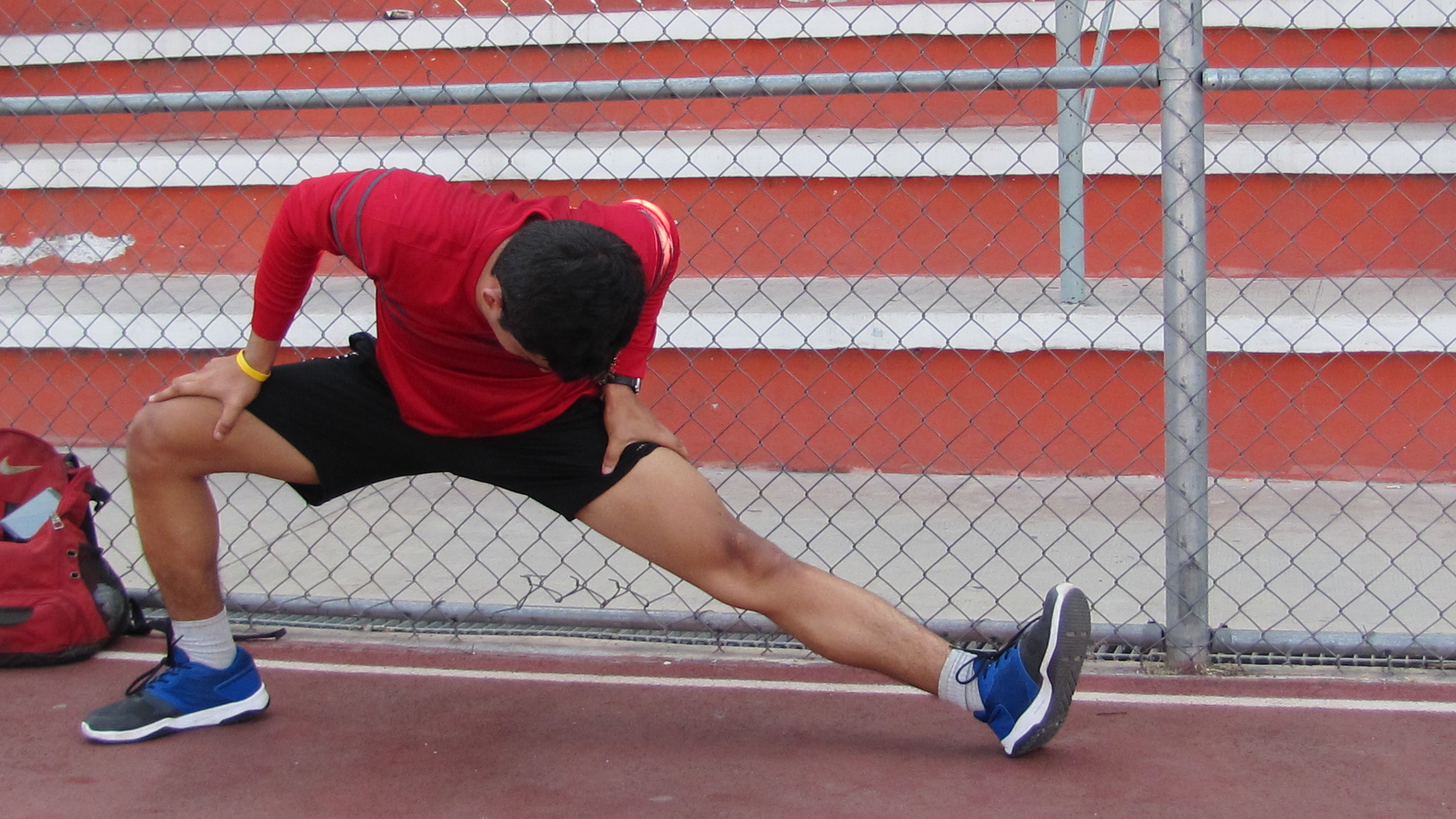 La preparación previa es fundamental para el atleta.
