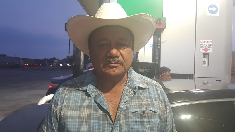 Raul Garcia Vallejo, lider de la CNC en Tamaulipas.