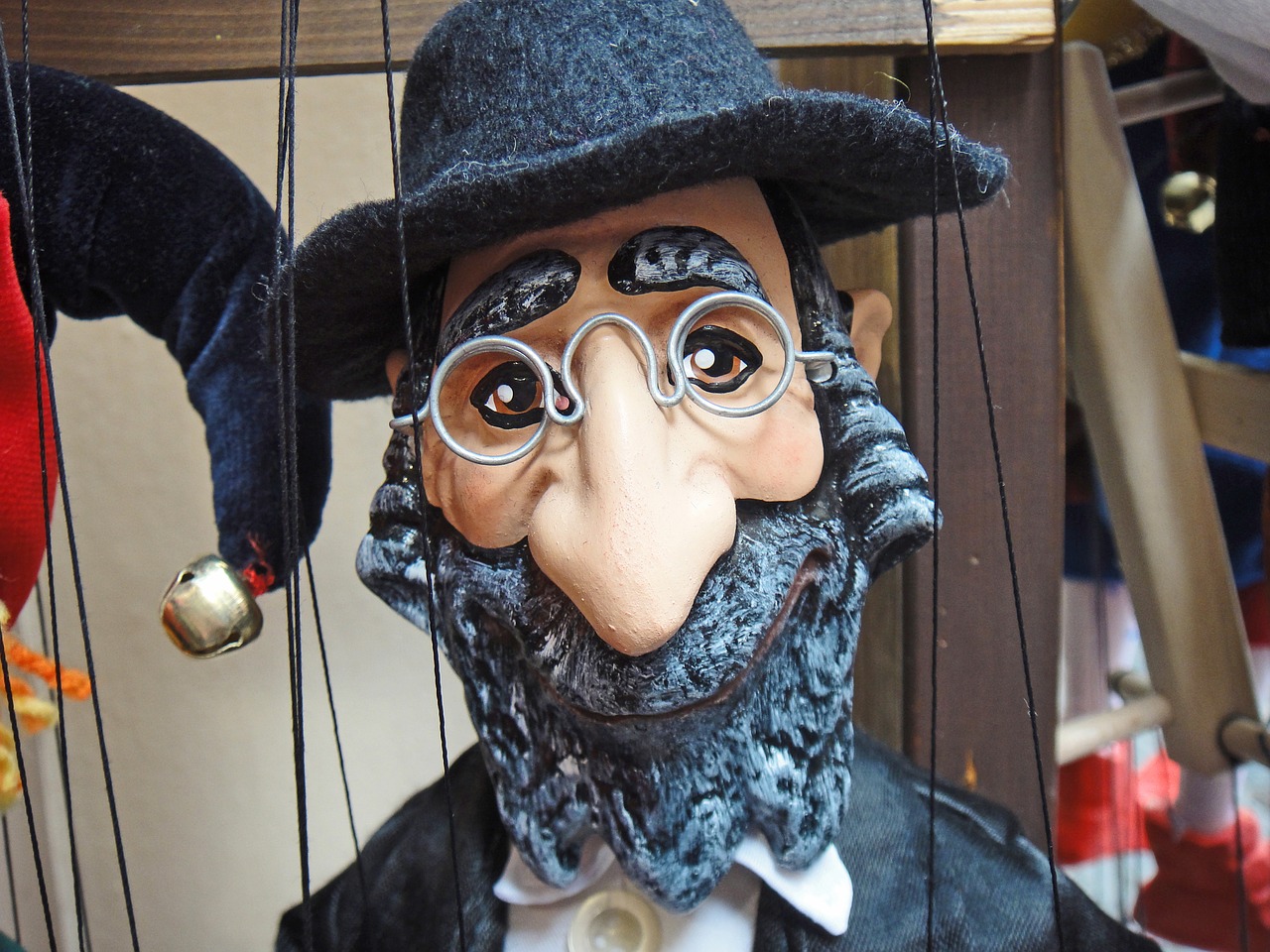 Marioneta en Museo de la Caricatura