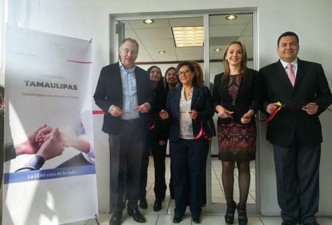 Inauguran CEAV Delegación Tamaulipas