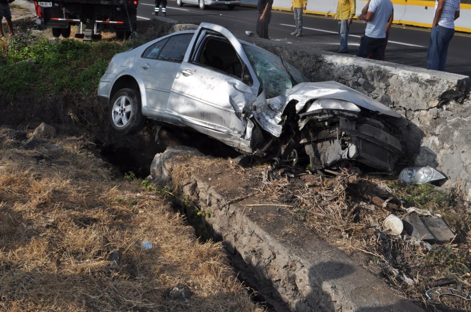 Accidente en el municipio de Gonzalez