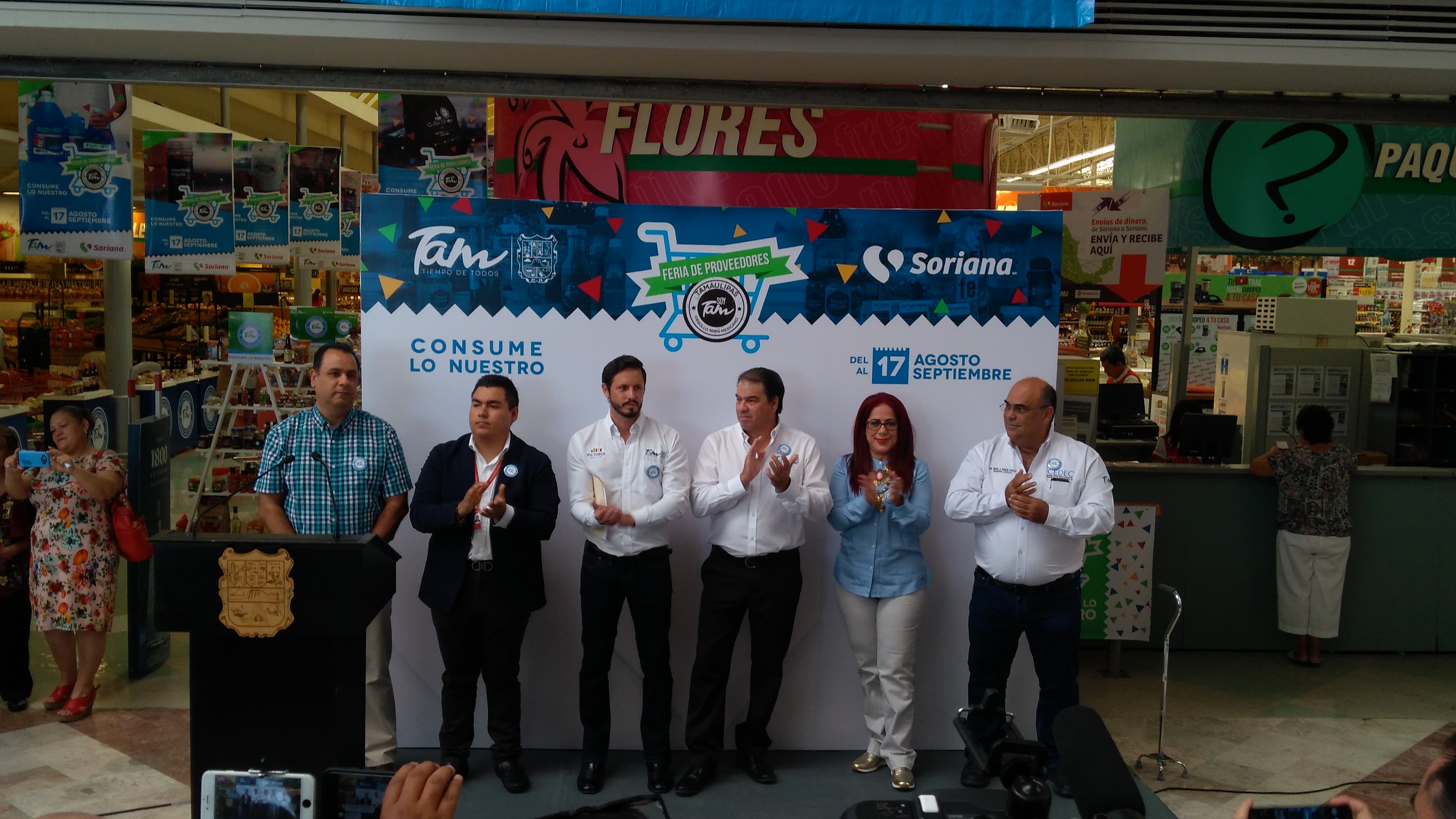 Tamaulipecos presentes en "La Feria de Proveedores"