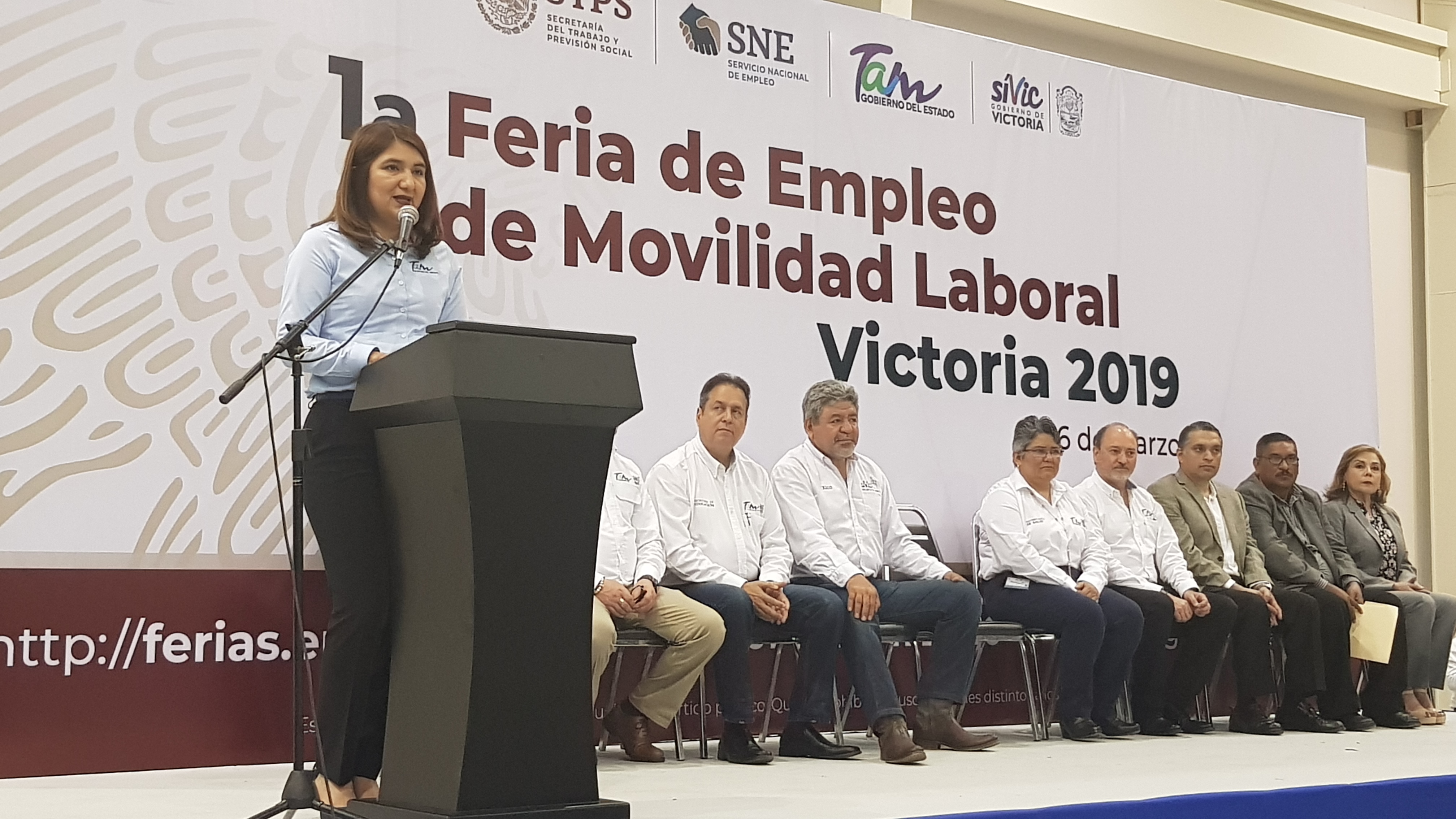 Discurso de Chavira en Feria de Empleo 2019